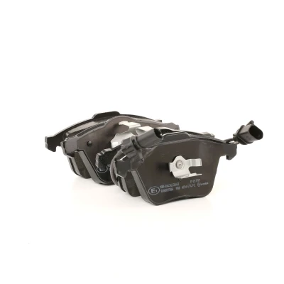 Abbildung von BREMBO P 85 097 Bremsbelagsatz inkl. Verschleißwarnkontakt mit Kolbenclip ohne Zubehör AUDI: A6 C6 Avant, A4 B7 B6 Limousine