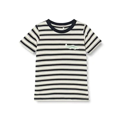 Abbildung von NAME IT Baby Boys NMMDIK SS TOP PB Kurzärmeliges Shirt, Dark Sapphire, 86