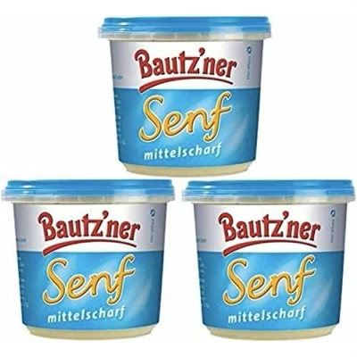 Abbildung von Bautzner Senf mittelscharf 3 X 200 ml Feinschmecker