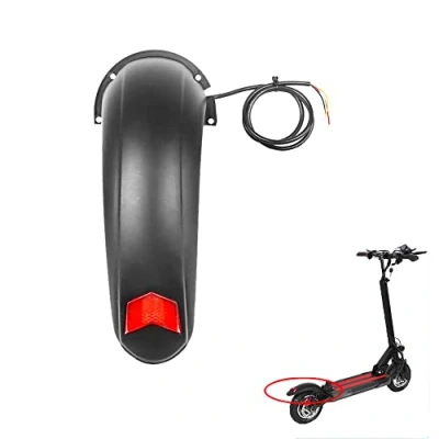 Abbildung von Fututech Schutzblech hinten und Rücklicht für Kugoo M4 Halterung Wassersperre Elektroroller, Ersatzteile Roller, Zubehör Fender