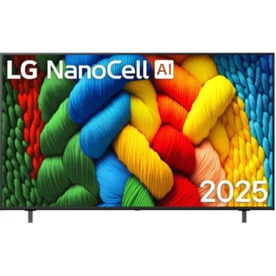Abbildung von LG 65NANO80A6B TV 65 Zoll (165 cm) 4K NanoCell AI (α7 Gen8 Prozessor, webOS 25, 60Hz) [Modelljahr 2025]