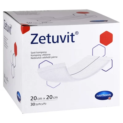 Abbildung von Zetuvit Saugkompressen Unsteril 20x20 cm 30 St