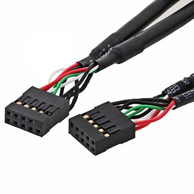 Abbildung von Delock Kabel USB 2.0 Pfostenbuchse 2, 54 mm 10 Pin &gt; 50 cm