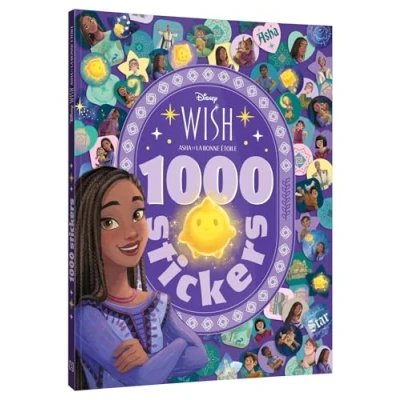 Abbildung von WISH, ASHA ET LA BONNE ÉTOILE 1000 Stickers Disney