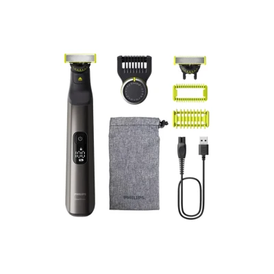 Abbildung von Philips Elektrorasierer OneBlade Pro 360 Face &amp; Body QP6552/30, Aufsätze: 3, Grad Klinge, 20 Längeneinstellungen, inkl. Aufbewahrungstasche
