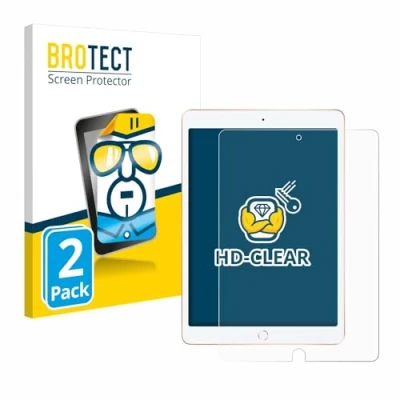 Abbildung von BROTECT (2 Stück Schutzfolie für Apple iPad 10.2&quot; WiFi 2020 (8. Gen.) Displayschutz Folie Ultra Klar