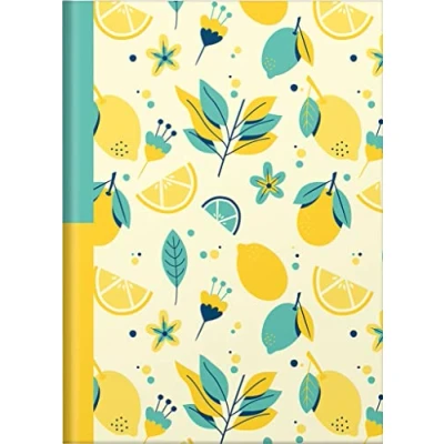 Abbildung von RNK Notizbuch A5 Fresh Lemons kariert 96 Blatt