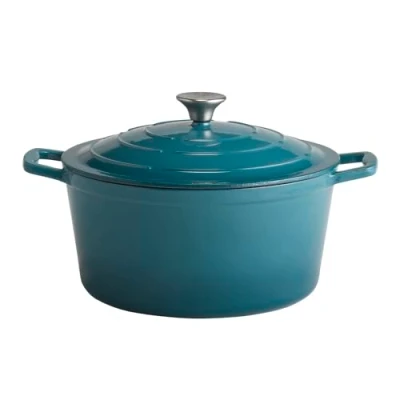 Abbildung von APS 88315 Kochtopf mit Deckel &quot;5 STARS&quot;, Schmortopf Gusseisen, induktionsgeeignet, ofenfest, inkl. Deckelhalter, Ø 28 cm, 6 Liter, anthrazit