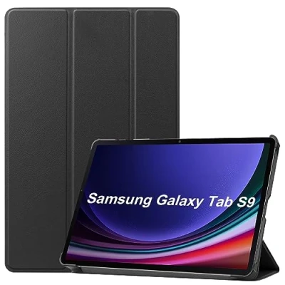 Abbildung von Lobwerk Hülle für Samsung Galaxy Tab S9 FE 2023 X510/SM X516/SM X518 10.9 Zoll Smart Cover Etui mit Standfunktion und Auto Sleep/Wake Funktion