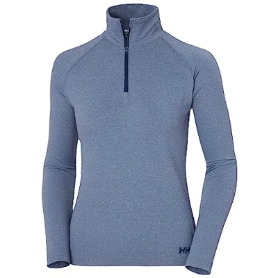 Abbildung von Helly Hansen Damen W Verglas 1/2 Zip Sweater, Ozean, XL