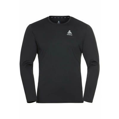 Abbildung von ODLO CREW NECK Zeroweight Chilltec Langarmshirt, Herren, Größe: Large, Black