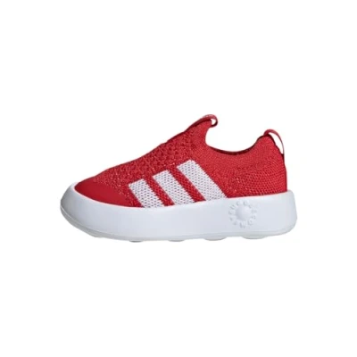 Abbildung von adidas Performance Bubblecomfy Unisex Laufschuh Straße für Kinder, Größe: 19, Better scarlet/footwear white/core black Schuhe