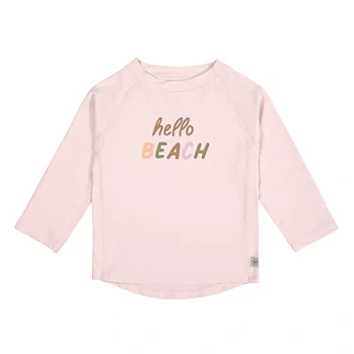 Abbildung von LÄSSIG Schwimmshirt Badeshirt Langarm Splash &amp; Fun Hello Beach Light pink, 19 24 Monate Gr. 92