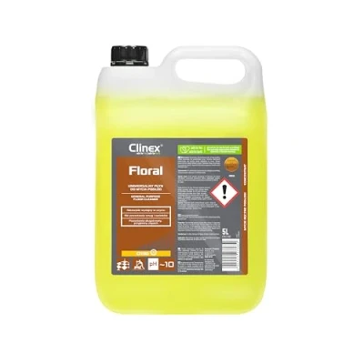 Abbildung von Bodenreiniger CLINEX Floral Citro 5L, antistatisch, 1 Stk.