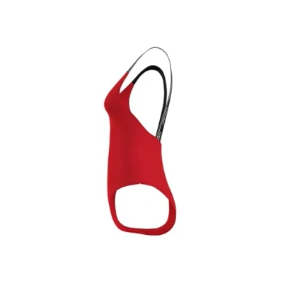 Abbildung von Calvin Klein Swimwear ONE Piece Badeanzug, Damen, Größe: Large, Cajun red