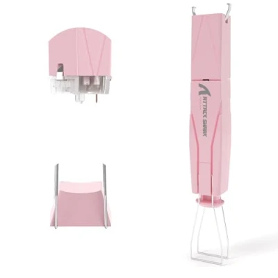Abbildung von ATTACK SHARK KS01 2 in 1 Keycap Puller und Switch für Mechanische Gaming Tastaturen, Verstellbarer Tastenkappenentferner aus 304 Edelstahl, Müheloser Schalterentferner Rosa