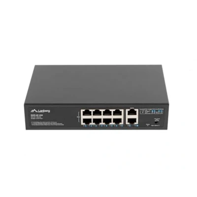 Abbildung von Lanberg Switch PoE+ Rack 10 /19 RSFE 8P 2GE 120