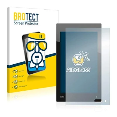 Abbildung von BROTECT Schutzglas für Gira G1 Schutzfolie Panzer Folie Glas [Extrem Kratzfest 9H, Anti Fingerprint, Ultra Transparent]