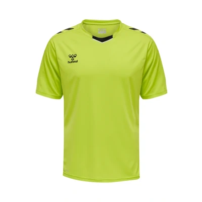 Abbildung von Hummel Hmlcore XK POLY S/S Tshirt print, Herren, Größe: XXL, Lime popsicle