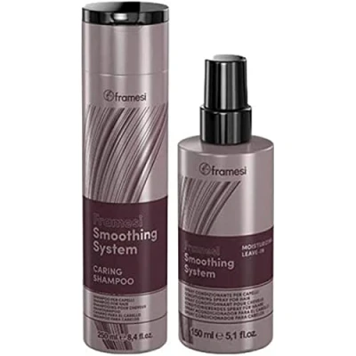 Abbildung von Framesi Smoothing System Kit Shampoo 250 ml + Leave in 150