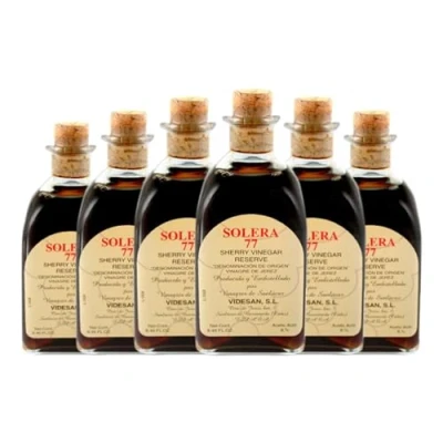 Abbildung von Essig Solera 77 Jerez Xérès Sherry Reserve Kleine Flasche 25 cl (Schachtel mit 6 von cl)