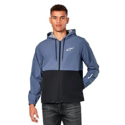 Abbildung von Alpinestars Speeder Windbreaker Jacket Herren Sportlicher Jacke Outdoorjacke für Männer Schieferblau/Schwarz S