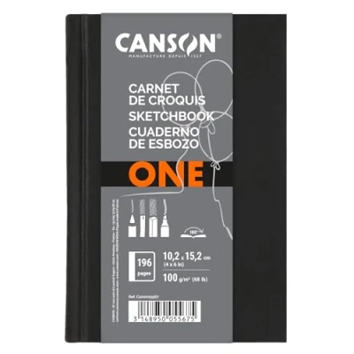 Abbildung von canson Skizzenbuch DIN A6 blanko, 196 Seiten