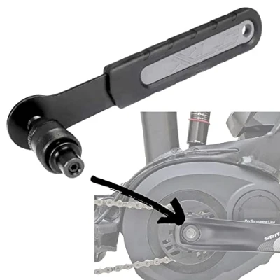 Abbildung von XLC Fahrrad Montageständer Tretkurbelabzieher TO S02 Ebike Shimano Brose Yamaha Motoren