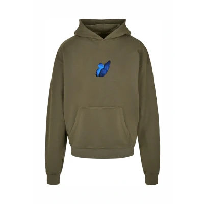 Abbildung von Upscale by Mister Tee Heavy Oversize Kapuzenpullover, Herren, Größe: Medium, Olive