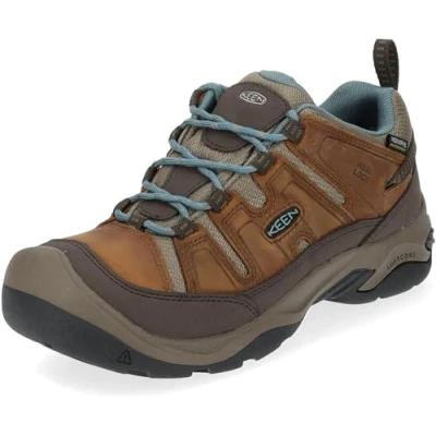Abbildung von Keen Wanderschuhe Damen Circadia Braun 39.5 Mesh
