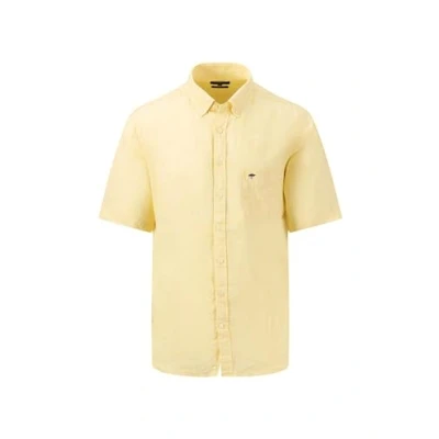 Abbildung von FYNCH HATTON Leinenhemd Summer Linen, B.D., 1/2 soft sun