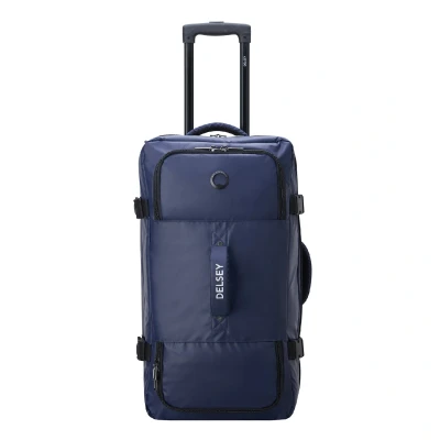 Abbildung von Delsey Raspail 2 Wheel Trolley Duffle Bag 64 blue Reisetasche mit Rollen