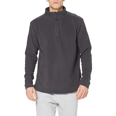 Abbildung von Stedman Apparel Herren Active Fleece Half Zip/ST5020 Sweatshirt, Grau Grey Steel, Small