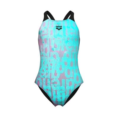 Abbildung von ARENA Badeanzug &quot;G MULTI COLOURS SWIMSUIT V BACK für Mädchen&quot;, (1 St.)