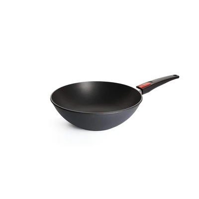 Abbildung von WOLL MADE IN GERMANY Wok Diamond Lite Rührpfanne 30 cm, Aluminium Schmiedeguss (1 tlg), abnehmbarer Stiel dadurch ungegrenzt backofenfest, induktionsgeeignet