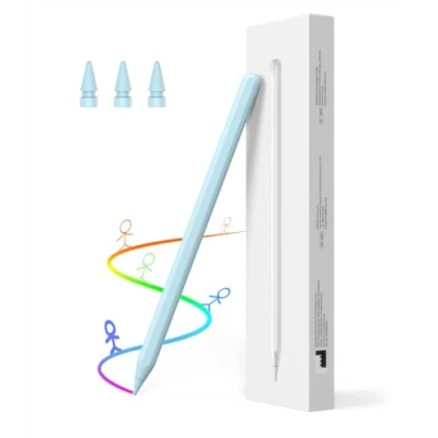 Abbildung von MoKo iPad Pencil 2. Generation mit Magnetisch Kabellos Aufladung, Gen, Stylus Pen für Pro 12,9&quot; 6/5/4.,iPad 11&quot; 4/3,iPad Air 5/4,iPad Mini 6.,Tilt &amp; Palm Rejection, Blau