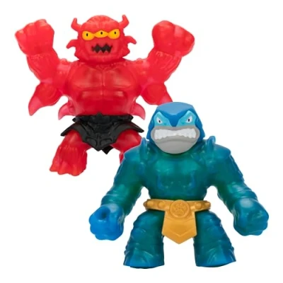 Abbildung von Moose Spielfigur Heroes of Goo Jit Zu: Stretch Strikers, Sir Thrashalot vs. Brinebrain Redback
