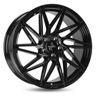 Abbildung von KESKIN 5 loch 20Zoll 112mm Alufelge KT20 Future hyper silber schwarz Horn poliert KT208520511245BP Felge