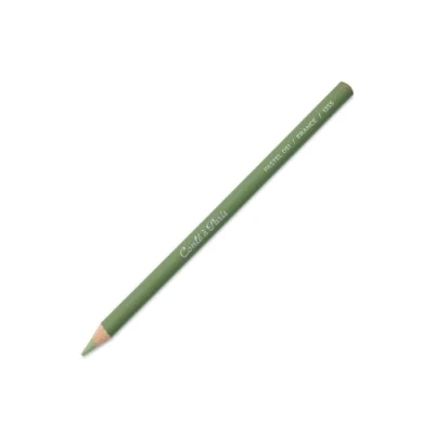 Abbildung von Conté a Paris 2151 Pastellstifte mit hoher Lichtechtheit aus hochwertigen Pigmente für Skizzen und Portraits, Ø Mine 5mm, Stift 8,5mm Graugrün