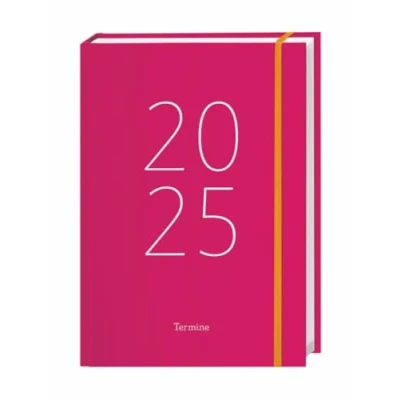 Abbildung von HEYE Terminkalender Tages Kalenderbuch A6, pink 2025