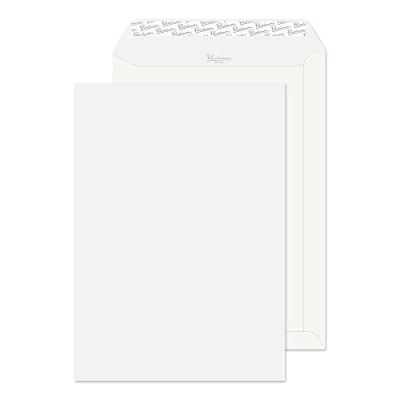Abbildung von Blake Premium Business 35653 Briefumschläge Haftklebung HochWeiß Wove C4 324 x 229 mm 120 g/m² 20 Stück