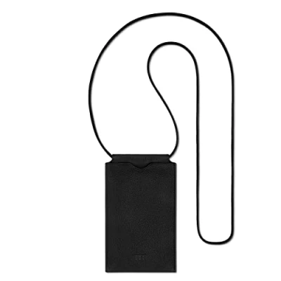 Abbildung von Audi collection 3152101410 Smartphone Tasche Leder Handy Hülle Case, schwarz