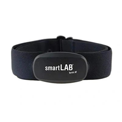 Abbildung von Brustgurt smartLAB hrm W Herzfrequenz Messer mit Schwarz Bluetooth ANT