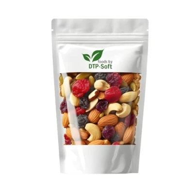 Abbildung von 1kg Studentenfutter 1000g Nussmischung mit Cranberries und Rosinen Top Qualität 1 kg