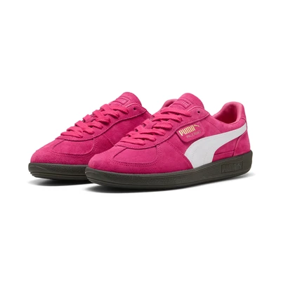 Abbildung von Puma Palermo Unisex Sneaker low, Größe: 38, Pink/white Veloursleder