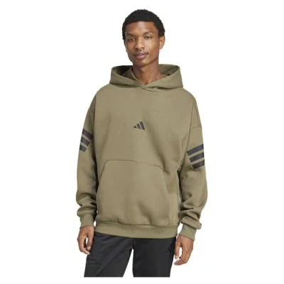 Abbildung von adidas Performance M FI 3S HD Kapuzenpullover, Herren, Größe: Medium, Olive strata