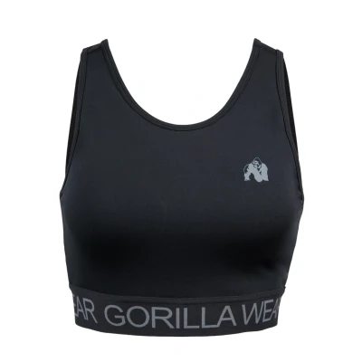 Abbildung von Gorilla Wear Osseo CROP Top, Damen, Größe: XS, Black
