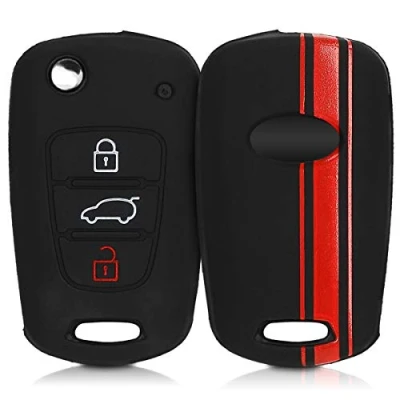 Abbildung von kwmobile Schlüsseltasche Autoschlüssel Hülle für Hyundai (1 tlg), Schlüsselhülle Schlüssel Case Cover