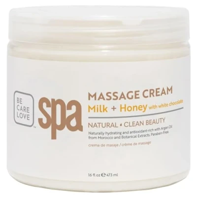 Abbildung von Bio Creative Lab Spa Massage Cream, Milk Honey and White Chocolate, 16 Ounce by