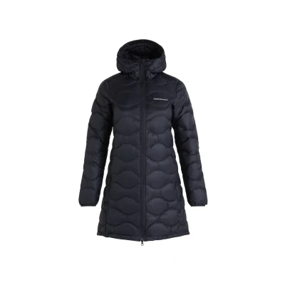 Abbildung von Peak Performance Helium Daunenmantel, Damen, Größe: Medium, Schwarz